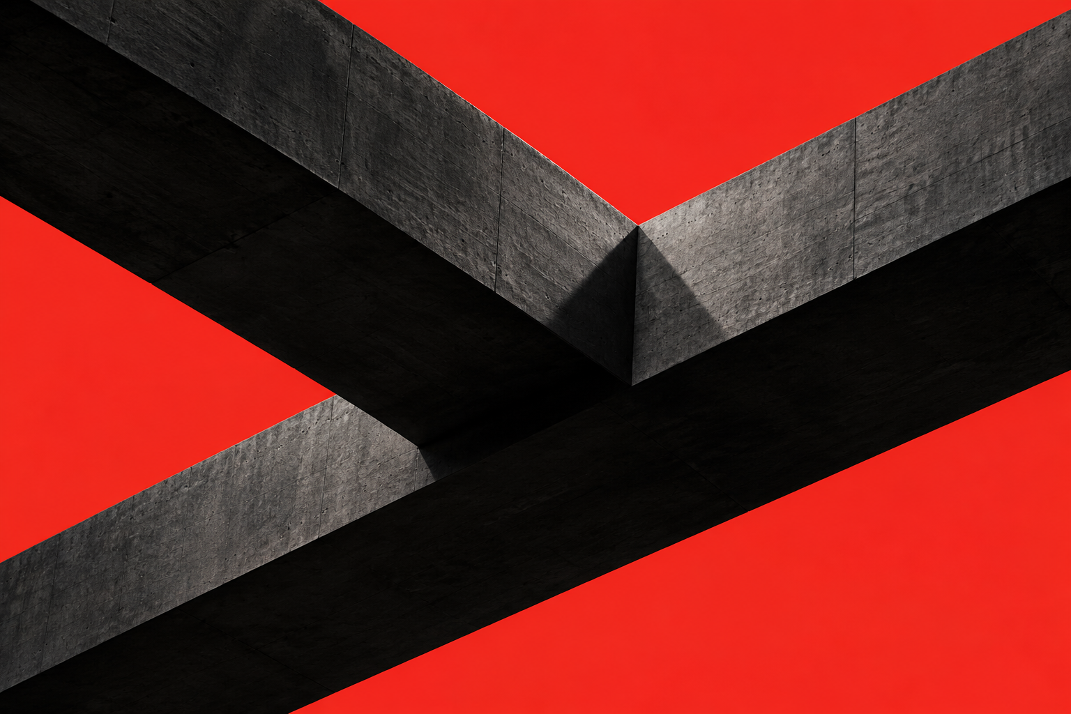 Encontro de formas, conceito visual BRAND / RIOT